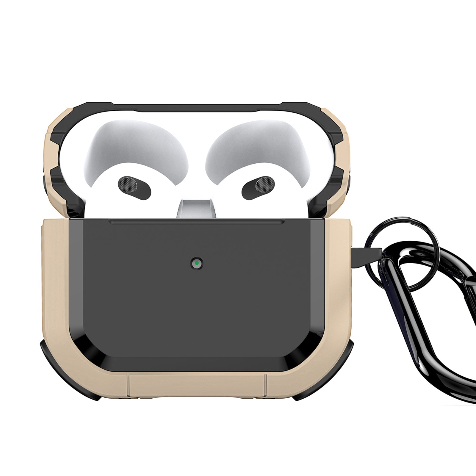 DUX DUCIS PECA Series for Apple AirPods 3 Protective Case with Carabiner Earbuds Cover DUX DUCIS PECA Series for Apple AirPods 3 Protective Case with Carabiner Earbuds Cover